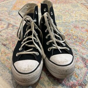 Black converse size 8.5